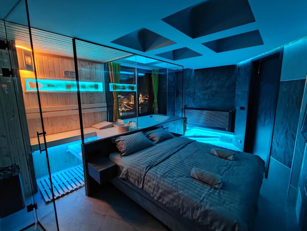 Pentlux - Spa Penthouse In The Heart Of Szkopje Kültér fotó